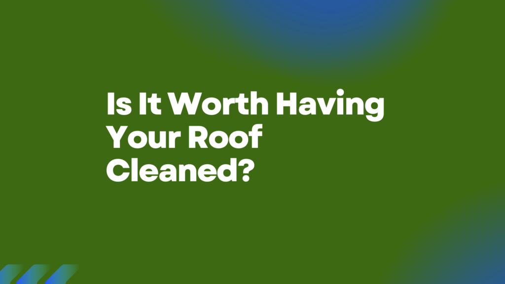 Is It Worth Having Your Roof Cleaned?